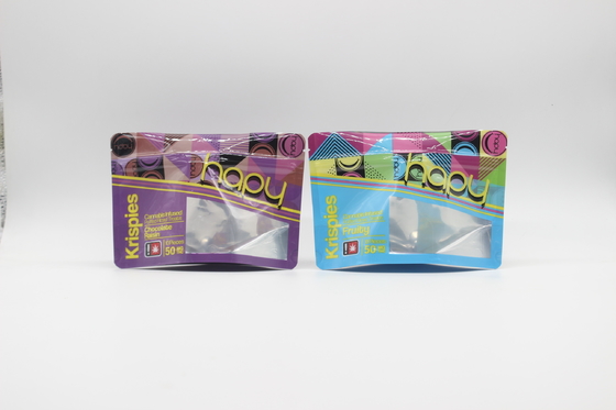 satın al Sıcaklık Dükkanı Mylar Stand Up Pockets 3.5G Kokusuz Mylar Bags For Weed Flower Seed online manufacture