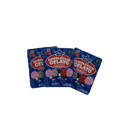 satın al Su geçirmez Etiket Mylar ot torbaları Şekerleme Paketleme Fermuar Stand Up Mylar torbaları online manufacture