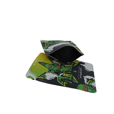 satın al Fermuarlı Mylar Ot Torbaları Biyolojik olarak Bozulabilir Ayağa Kalkan Cüppeler Kalınlığı 150 Mircon online manufacture