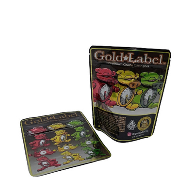 satın al Özel Mylar ot torbaları Dijital basılı kokusuz ve fermuarlı online manufacture