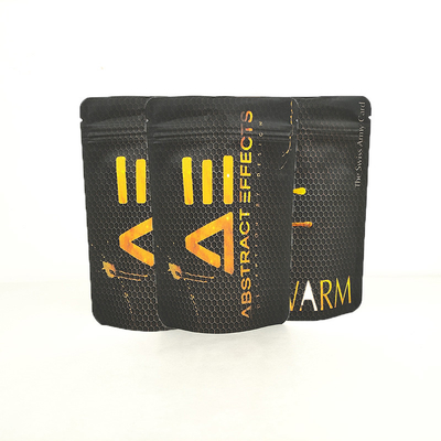 satın al Özel gıdalar mylar ziplockk kahve ambalajı kokusuz paket çantaları paket çantaları siyah mat zip lock çantaları online manufacture