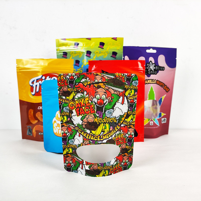 satın al PET mühür ambalajı Alüminyum folyo ayağa kalkan poşet 3.5G Kokusuz Mylar poşetleri online manufacture