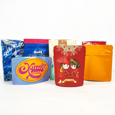 satın al Ziplockk Stand Up Mylar Gıda Torbaları Çay için Gravure Baskı Şekerli Kurabiye online manufacture