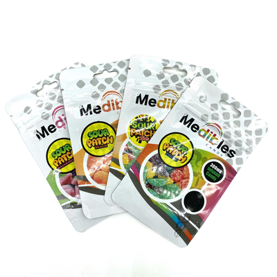 satın al 300 mg üç taraflı mühürlü çanta biyolojik olarak parçalanabilir ziplockk tutma deliği olan plastik çantalar online manufacture
