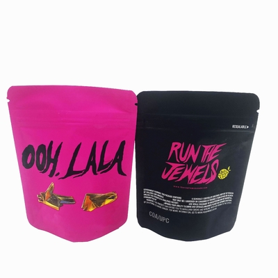 satın al Eko Geri Dönüştürülebilir Pembe Gıda Duracak Paketleme Çantası Fermuarlı Tekrardan Kullanılabilir Suya Karşıt Çantalar online manufacture