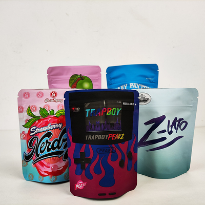 satın al Özel 3.5g Yumuşak Dokunma Yiyebilir Kokusuz Mylar Torbası Plastik Kalkıntısı Paket Torbaları online manufacture