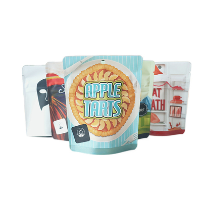 satın al 3.5g 7g 14g 28g Özel Mylar Torbaları Ot Paketleme için Taşlı Cüppeler online manufacture