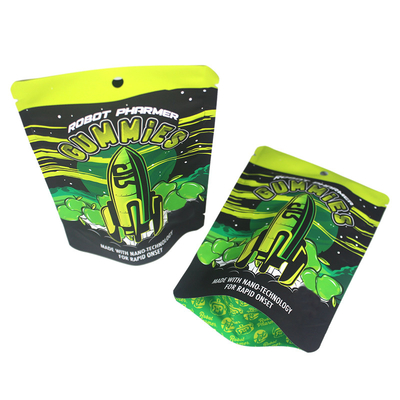 satın al 3.5g Custom Mylar Ziplock Stand Up Bags CBD Paketleme online manufacture