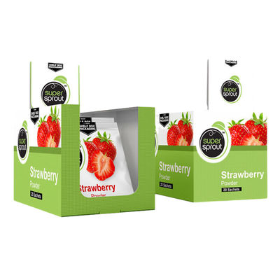 satın al Özel Gıda Depolama Kağıt Karton Kutusu Gravure Baskı Katlanabilir Ekran Kutusu online manufacture