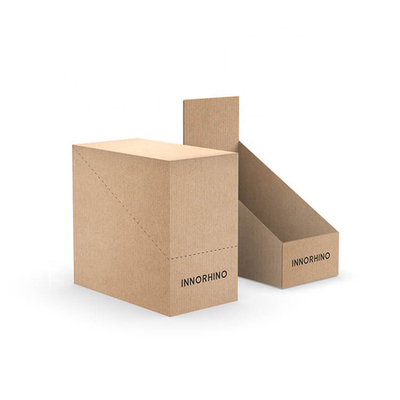satın al Perakende mağazası / süpermarket için biyolojik olarak ayrıştırılabilir karton ekran stand kutuları online manufacture