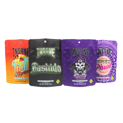 satın al 3.5g Kokusuz Mylar Torbası Plastik Yumuşak Dokunma Yiyecekler Paketleme Doypack online manufacture