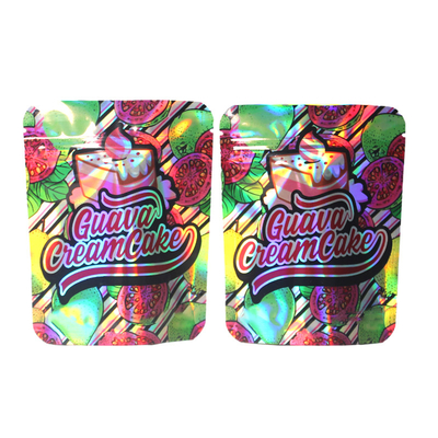 satın al Isı mühürlü holografik kalkan çanta penceresiyle besin depolama için Mylar torbaları online manufacture