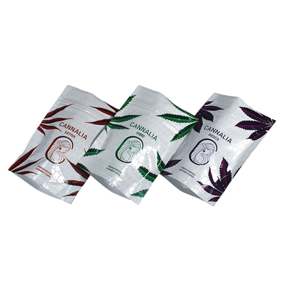 satın al Özel Baskılı 3g 7g 14g 28g Mylar Zip Kilitli Çantalar Yiyebilir Çiçek Paketleri İçin online manufacture