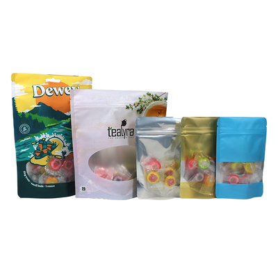 satın al Plastik Şeffaf Pencere Ayaklı Cüzdan Balıkçılık Yem Paketleme için Özel online manufacture