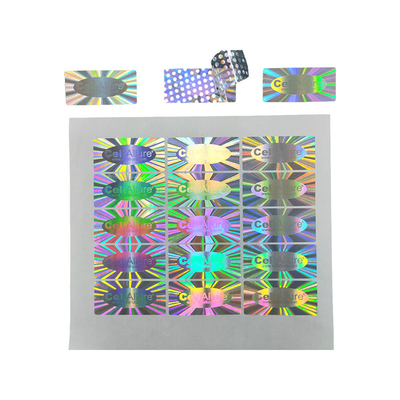 satın al Ürün için özel su geçirmez holografik basılı çıkartma kağıdı basılı çıkartma sayfası online manufacture