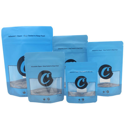 satın al OEM Mat Body Scrub Pouch Mylar ziplockk 3.5g Ambalaj Çantaları online manufacture