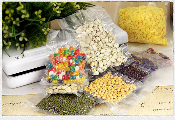 satın al Sızıntılara karşı PE Vakum Paketleme Çuvalları Laminasyonlu Tekrar Kullanılabilir ziplock çantaları online manufacture