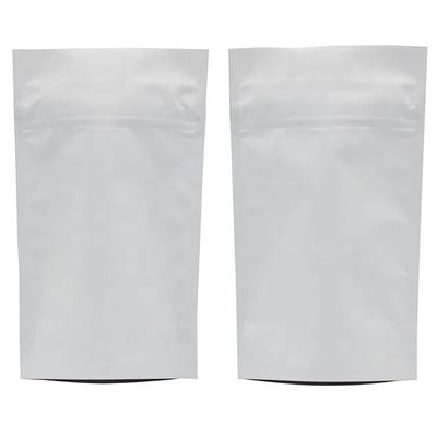 satın al ziplockk Mylar White Kraft Stand Up Pocket Komposta edilebilir Zehirli olmayan MOPP online manufacture