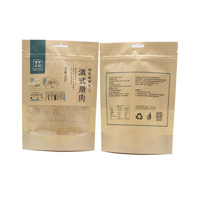 satın al Sıcaklık Dükkanı Biyodegradable Stand Up Pockets Compostable Re-Sealable Bags online manufacture