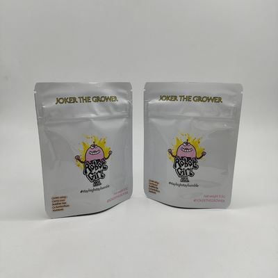 satın al OEM Yazdır Mylar Alüminyum folyo çantaları Dondurulmuş Mat ziplock çantaları online manufacture