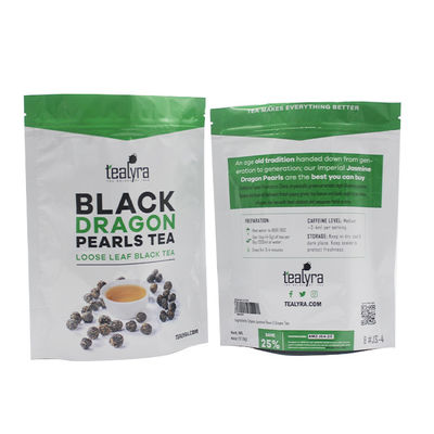 satın al Biyolojik olarak parçalanabilir kahve ambalajı çanta gözyaşı çentiği çocuk geçirmez 2 oz kahve torbaları online manufacture