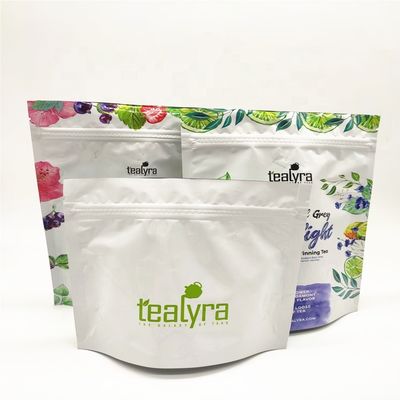 satın al Foliya Kokusuz Çay Torbaları Yeniden Kapanabilir Fermuar Yiyebilir Plastik Ambalaj Gıda Torbaları online manufacture