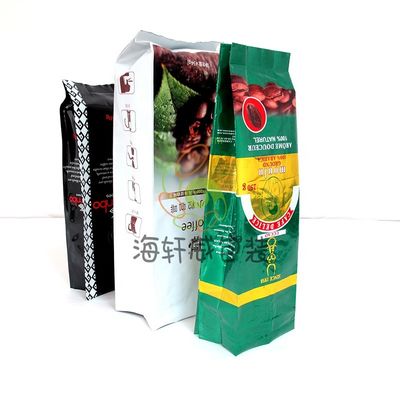 satın al Özel Laminasyonlu Tekrar Kullanılabilir Ayağa Kalkan Çanta Yan Gıda Paketleme Plastik Alüminyum Folyo Kaplı Kahve Çantası online manufacture