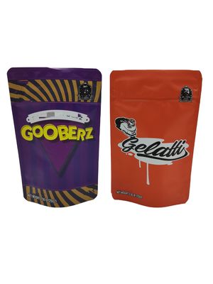 satın al Dijital baskı Alüminyum folyo ziplockk çantası Stand Up Food Smell Proof Zipper Mylar çantaları online manufacture