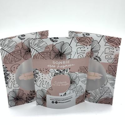 satın al 50 Mikron Vücut Makyaj Cüzdanı Mylar Fermuar Esnek Paket Cüzdanları CMYK Baskı online manufacture
