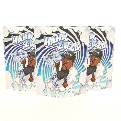 Özel Logo otları ayağa kalkar Cüzdanlar fermuarlı renkli baskı torbaları 3.5g 7g 14g 28g