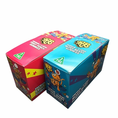 Kağıt Karton Çırpın Display Kutusu Çim Çiçeği Gıda Paketleri için