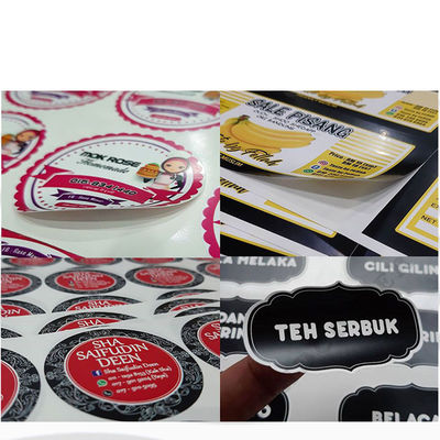 Öfset baskı ile çıkartma / sıcak damgalama kendi yapışkan çıkartmalar