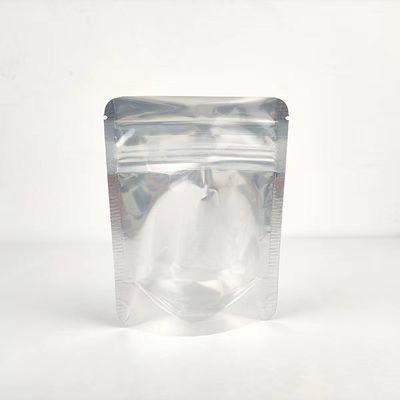 Yiyecek Ambalajı için Fermuarlı Üstten Kilitli Özel Baskılı Dik Durabilen Poşetler