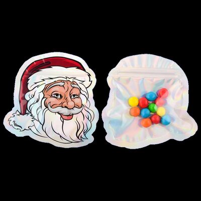 Gıda sınıfı ıslığa karşı özel basılı stand up poşet, atıştırmalık ambalajı için fermuarlı kilit