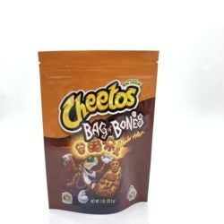 Chips Paketleme Kokusuz Mylar Torbası Muz Patates Kurutulmuş dilim Folie Kalk Zipper Torbası