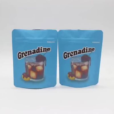 250g Mylar Alüminyum folyo torbaları