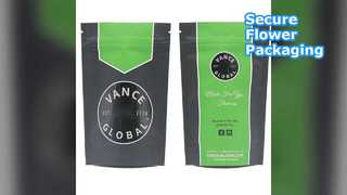 Çocuk Korumalı Stand Up Torbalar Çiçek Ambalajı