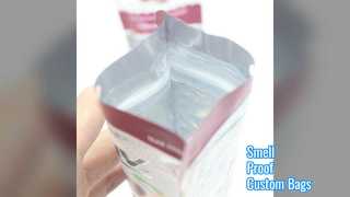 Koku Geçirmez Çantalar Özel Baskılı Stand Up Torbalar